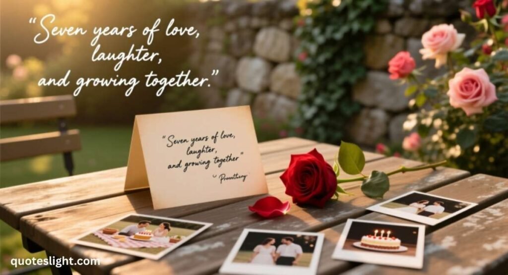 Heartfelt 7-Year Anniversary Quotes