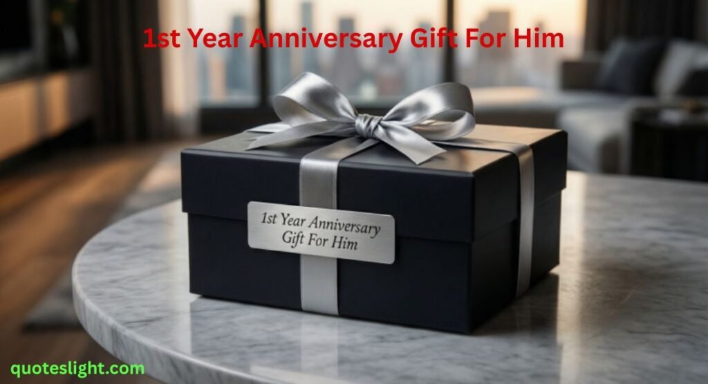 1st Year Anniversary Gift For Him