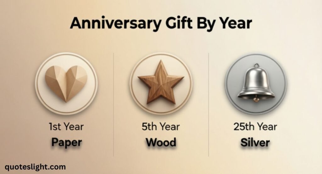 Anniversary Gift By Year