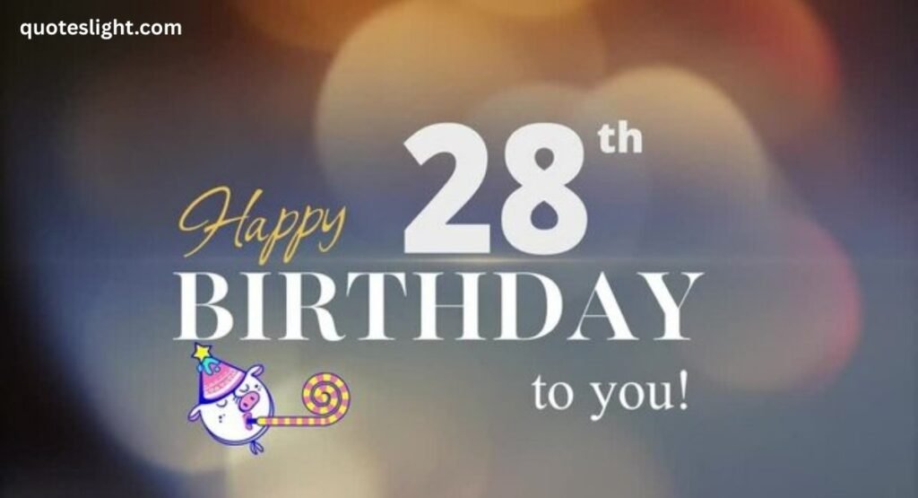 Celebrating Your 28th Anniversary