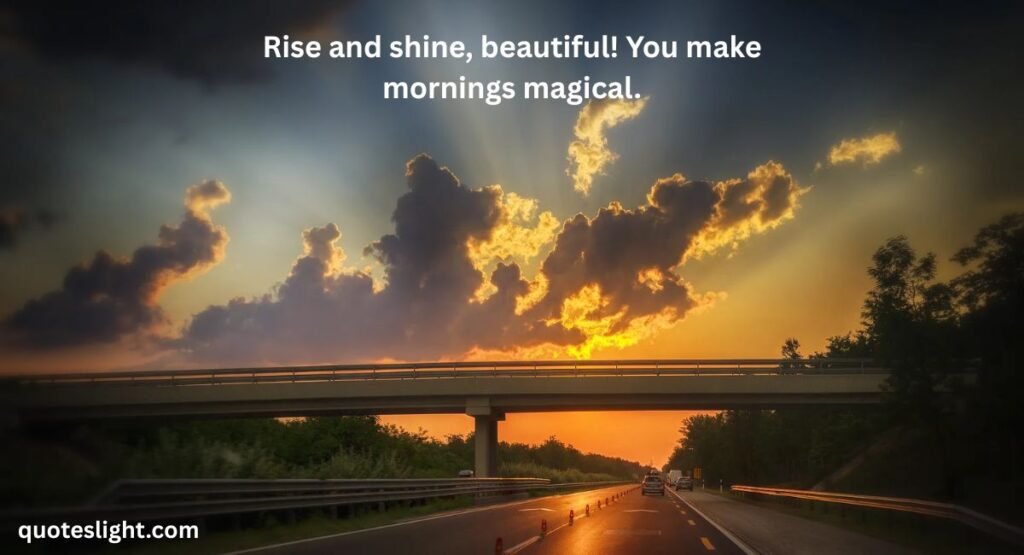 Cheesy Good Morning Texts