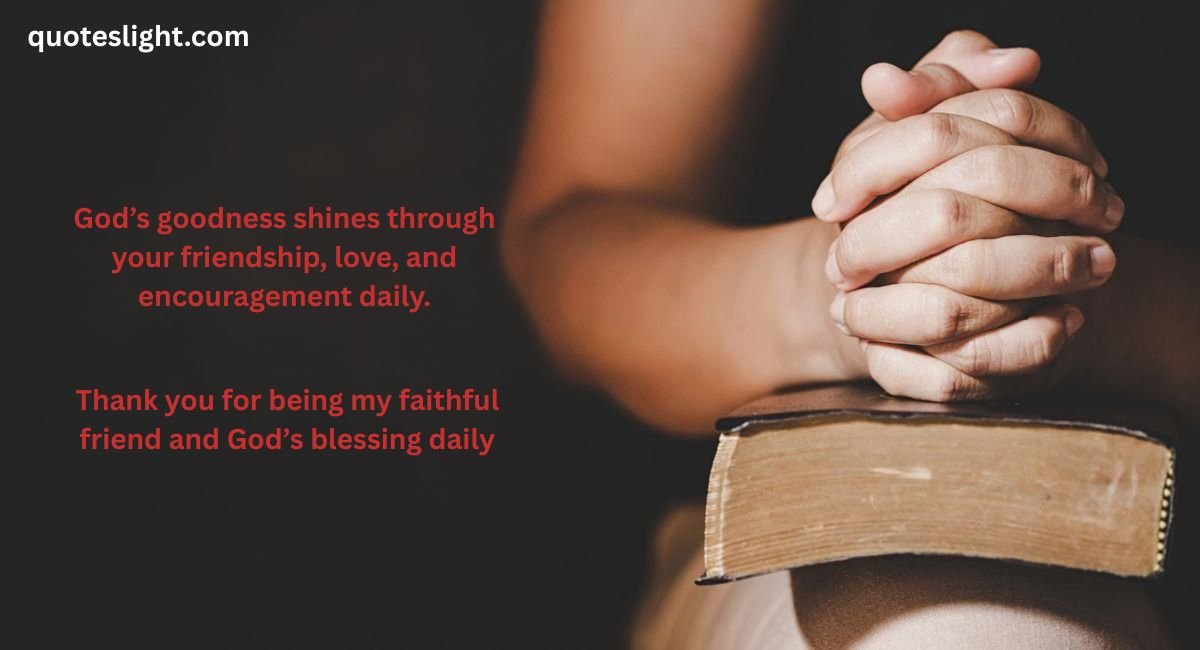 Christian Thank You Messages for Friends