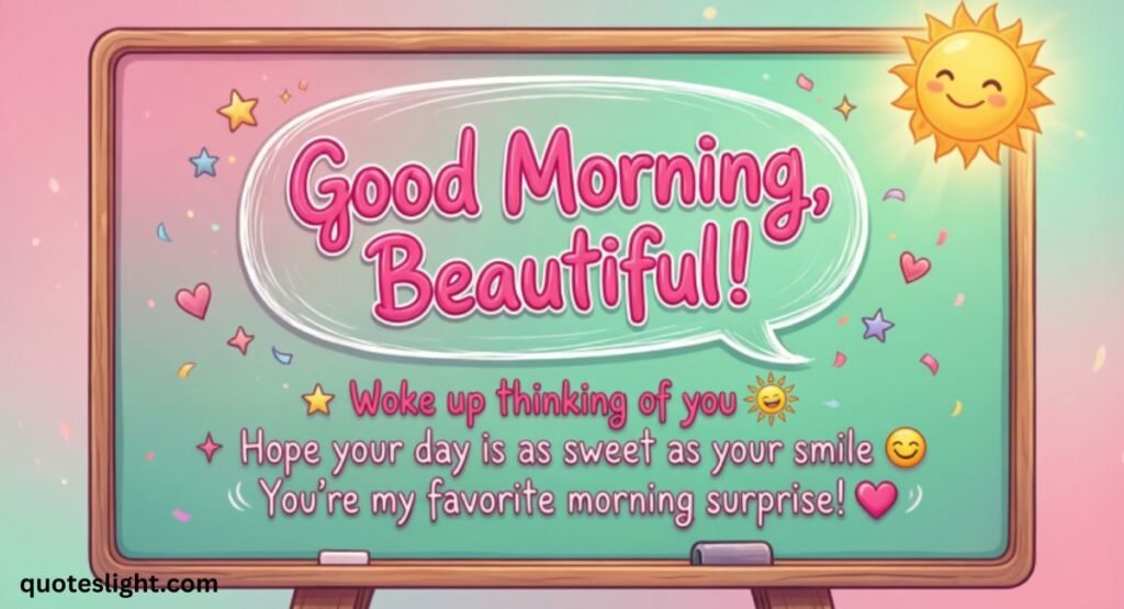 Cute Funny Good Morning Texts for Her