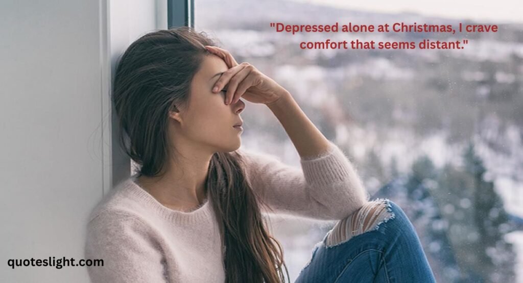 Depressed Alone Christmas Quotes