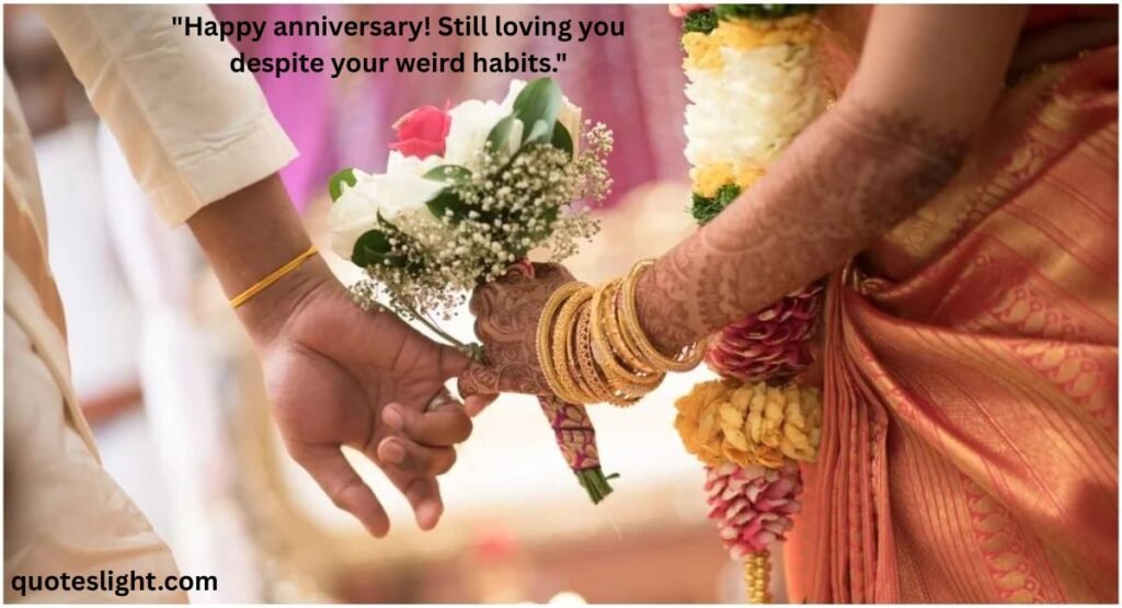 Funny Wedding or Marriage Anniversary Quotes