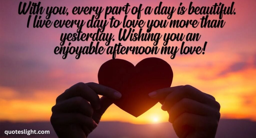 Good Afternoon Messages to Make Her Smile