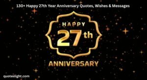 Happy 27th Year Anniversary