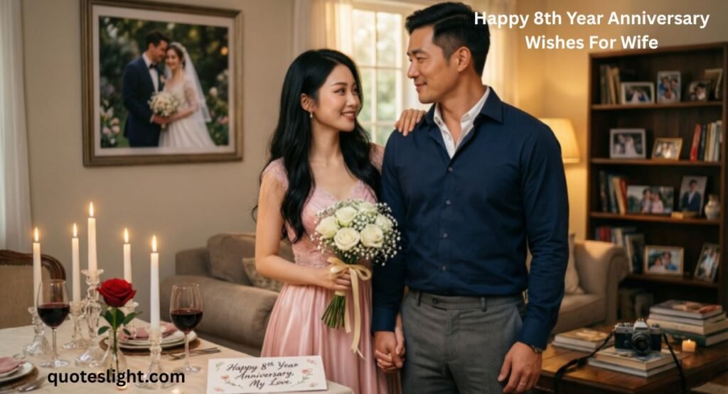 Happy 8th Year Anniversary Wishes For Wife