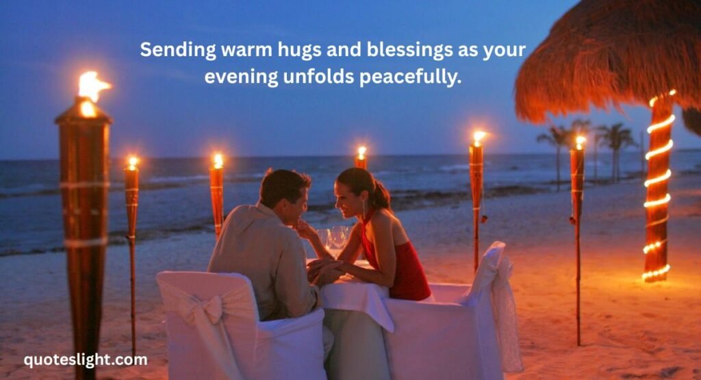 Heartfelt Good Evening Blessings