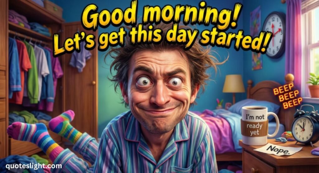 Hilarious Sarcastic Morning Quotes