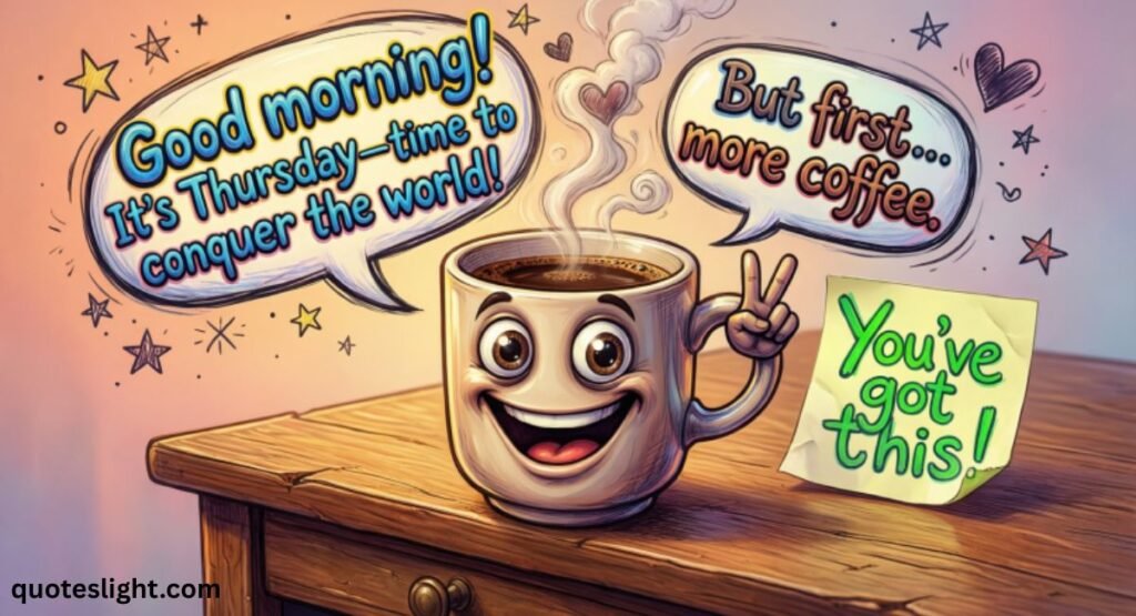 Motivational Yet Funny Thursday Quotes