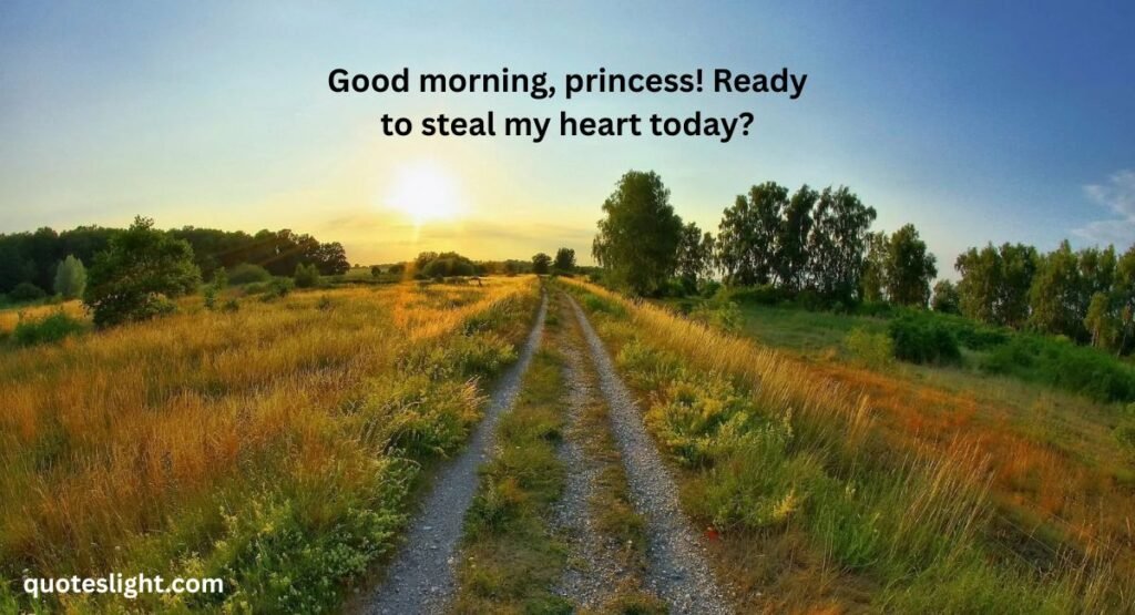 Playful and Cheesy Good Morning Messages