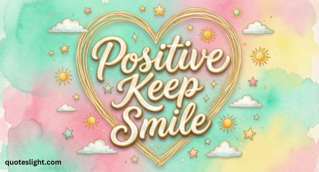 Positive Keep Smile Quotes For Instagram
