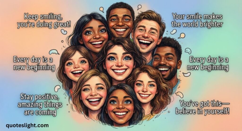 Positive Keep Smile Quotes in English