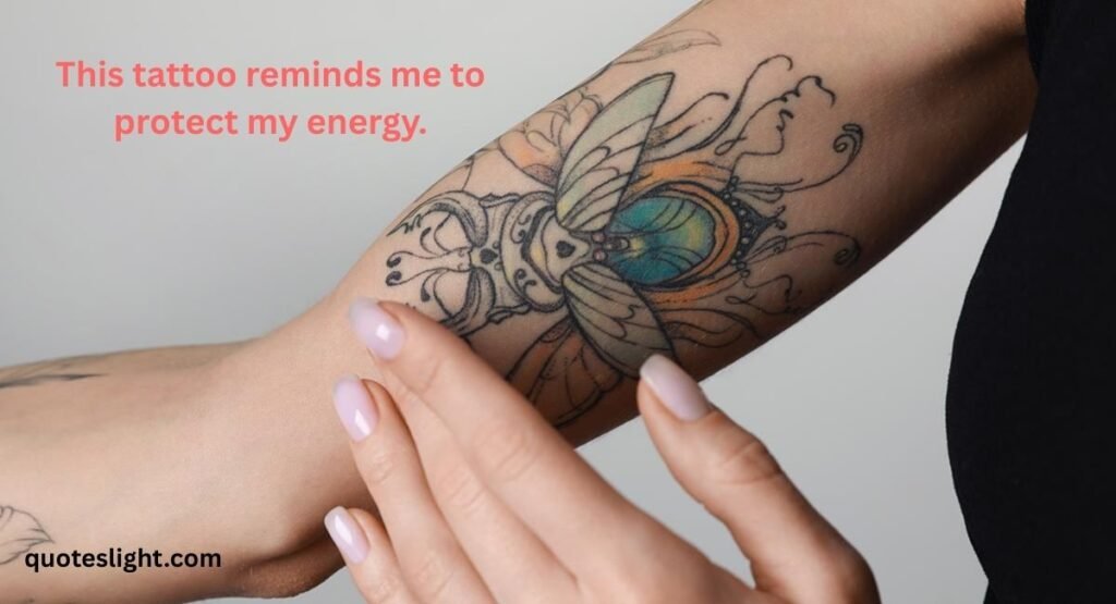 Protect Your Energy Tattoo