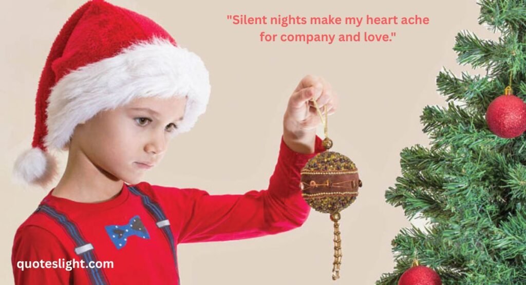 Short Lonely Christmas Quotes