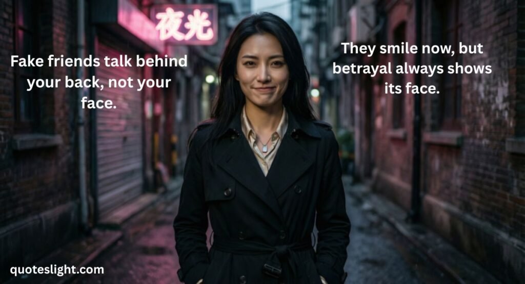 Smile in My Face Talk Behind My Back Quotes