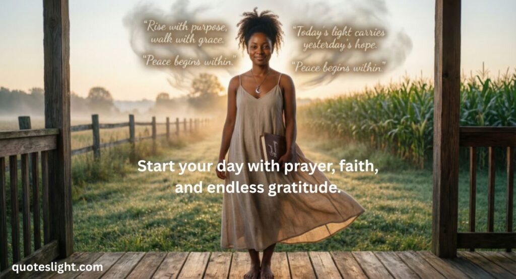 Spiritual African American Good Morning Quotes And Images