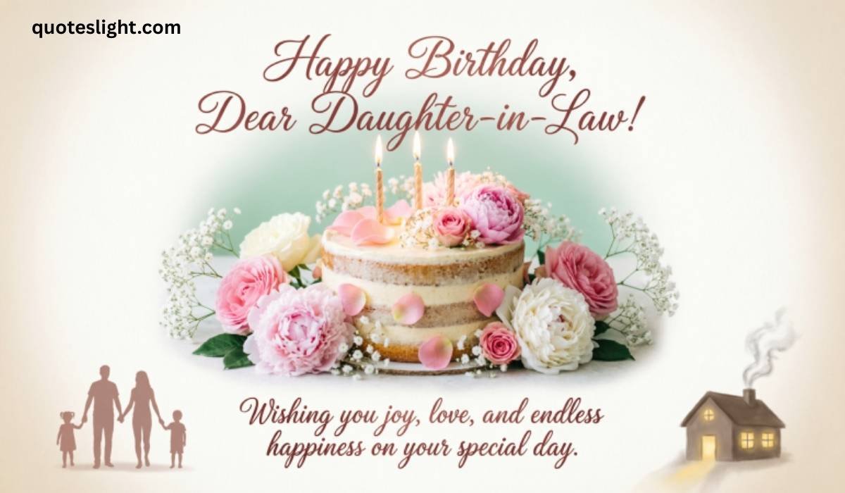 Birthday Wishes for Daughter-in-Law
