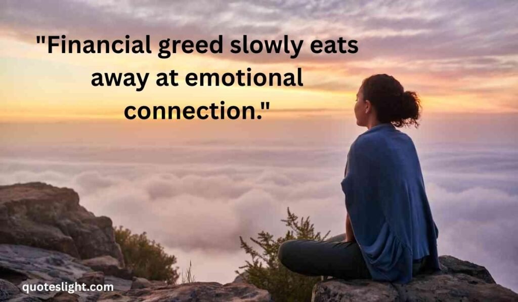 Emotional Money Spoils Relationship Quotes
