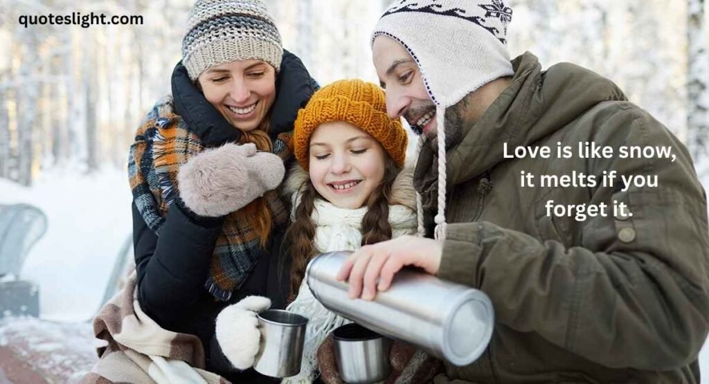 Funny Romantic Winter Quotes