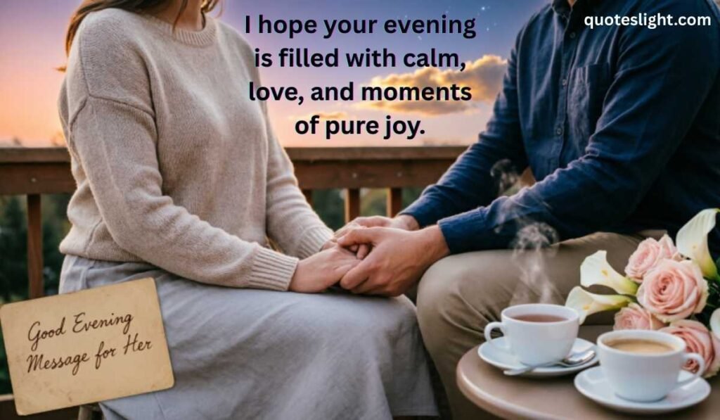 Good Evening Message for Her