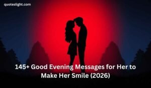 Good Evening Messages