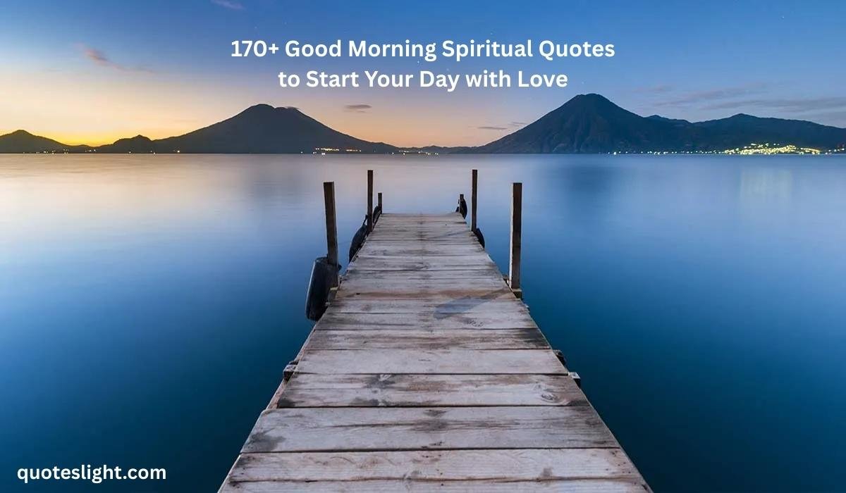 Good Morning Spiritual Quotes