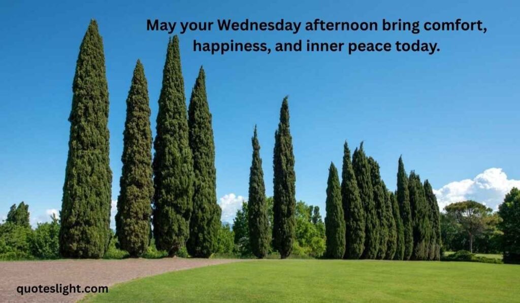 Heartfelt Wednesday Afternoon and Evening Blessings