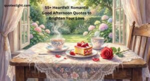 Romantic Good Afternoon Quotes