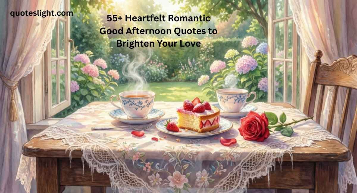 Romantic Good Afternoon Quotes
