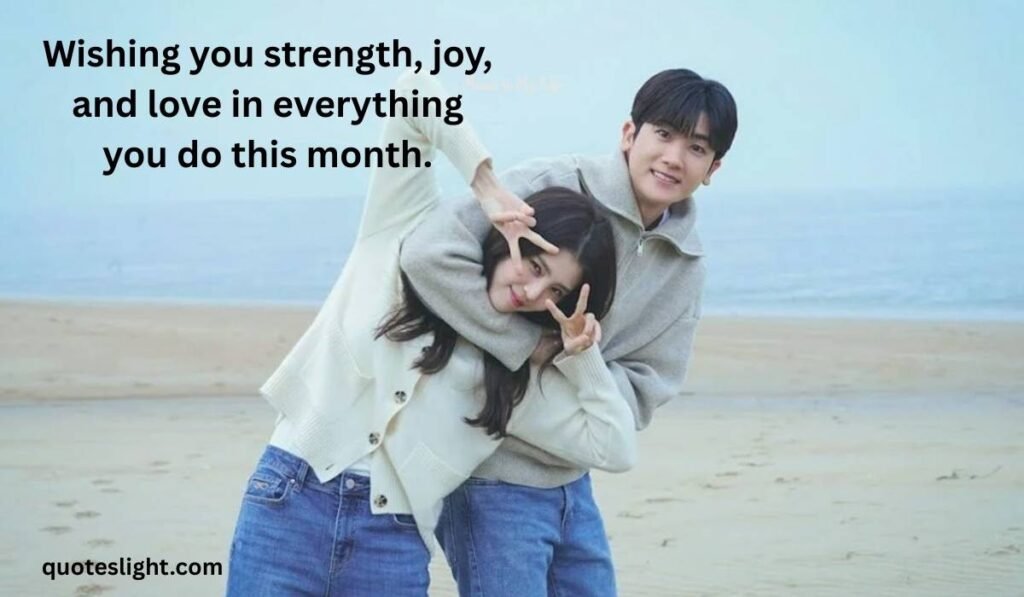 Romantic New Month Wishes For My Boyfriend