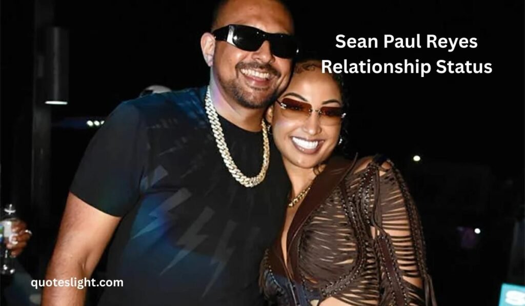 Sean Paul Reyes Relationship Status
