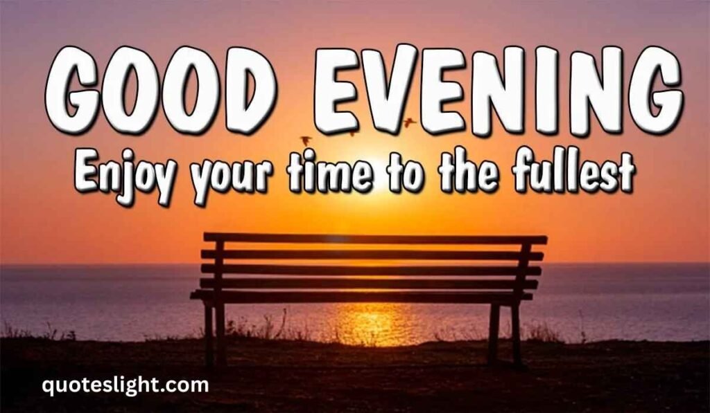 Sweet Good Evening Text Messages