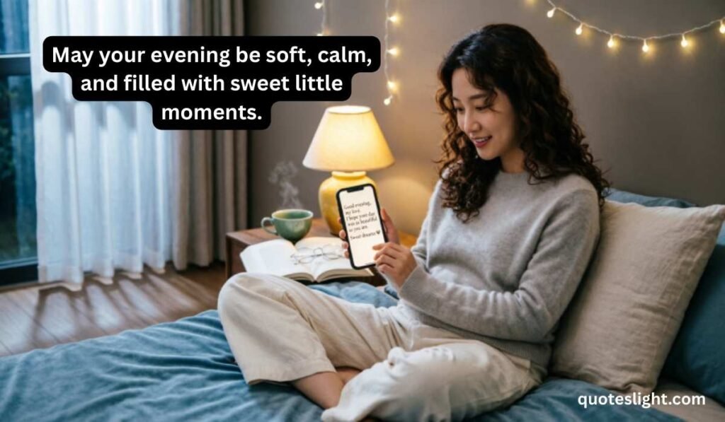 Sweet Good Evening Text Messages