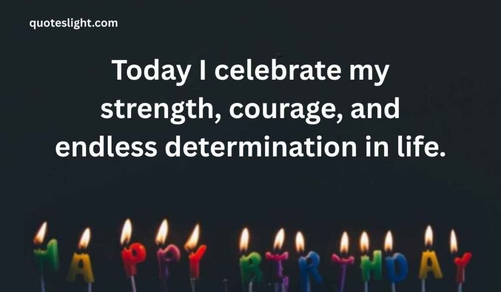 Unique Birthday Quotes for Self