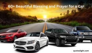 Blessing and Prayer for a Car