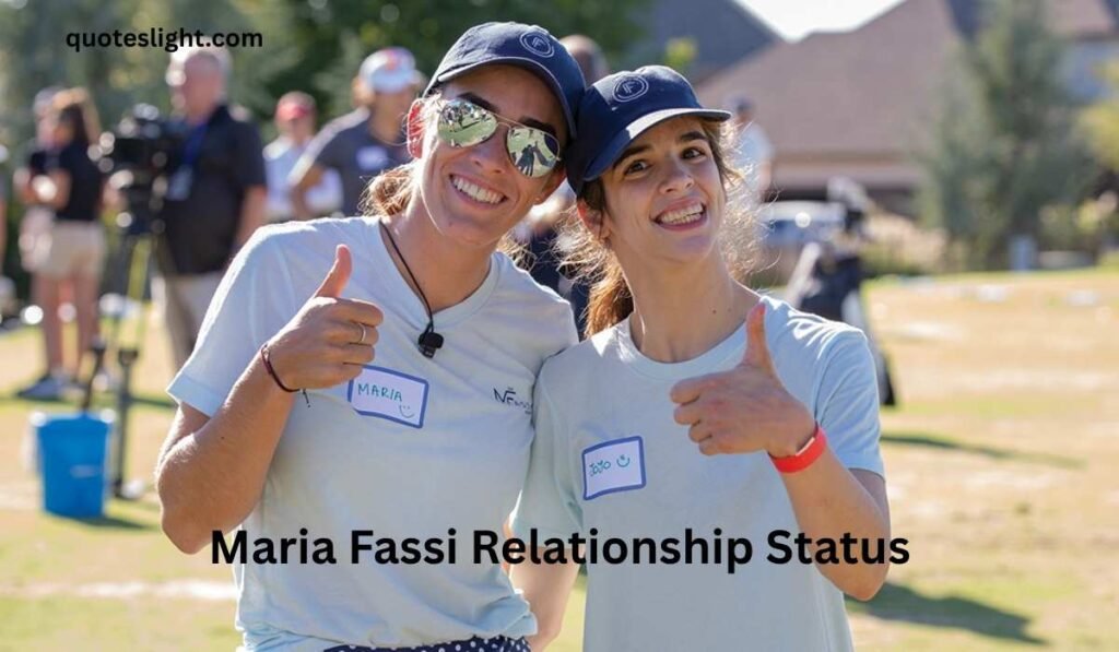 Maria Fassi Relationship Status