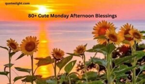 Monday Afternoon Blessings