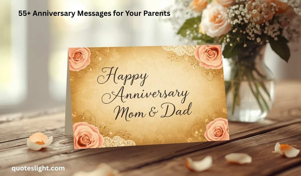 Anniversary Messages for Your Parents