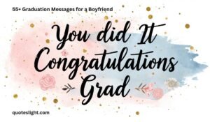 Graduation Messages for a Boyfriend