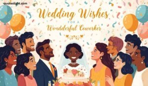 Wedding Wishes for a Coworker