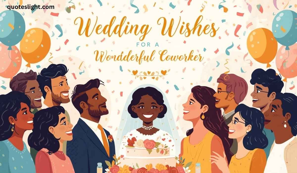 Wedding Wishes for a Coworker